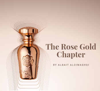 Metalic Rose Gold Banner
